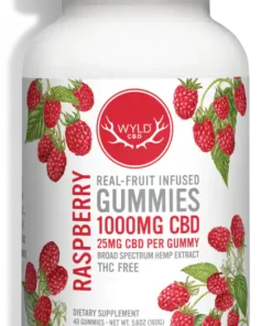 WYLD RASPBERRY GUMMIES