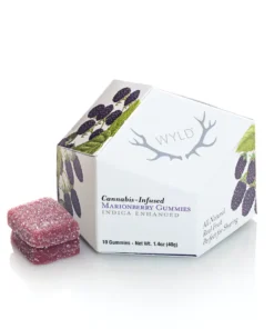 WYLD Marionberry Indica Enhanced Gummies